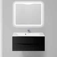 Мебель для ванной BelBagno Marino 100 nero lucido