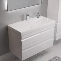 Тумба с раковиной Sanvit Летиция 90 белая