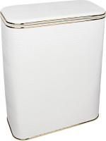 Корзина для белья Geralis KWG-B белая, золото, стандартная