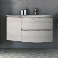 Тумба с раковиной Cezares Vague 104 R rovere sbiancato