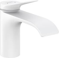 Смеситель для раковины Hansgrohe Vivenis 80 75012700 матовый белый