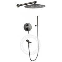 Душевая система Filarete Roun FL1020BG, графит