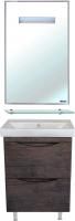 Мебель для ванной Bellezza Санриса 60 напольная, орех
