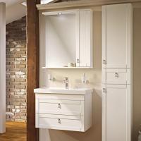 Мебель для ванной Runo Мерида 70, подвесная, раковина Фостер 70