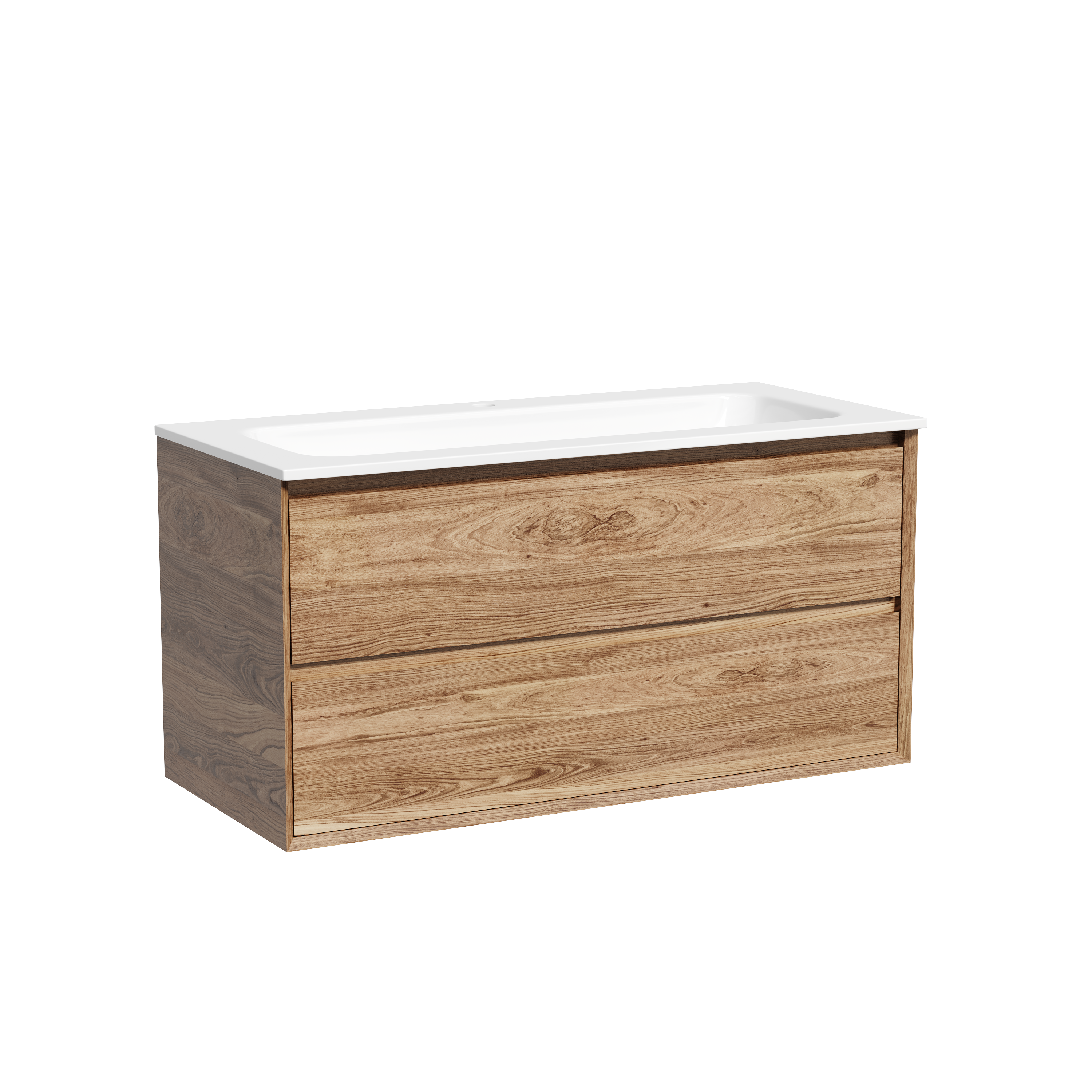 Тумба с раковиной Sancos Marmi 2.0 100 дуб чарльстон, MR2.0100ECH