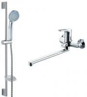 Душевой комплект Bravat Eco F00414C 2 в 1