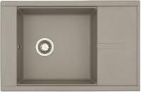 Мойка кухонная AQUATON Делия 78 серый шелк