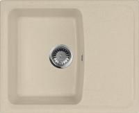 Мойка кухонная AquaGranitEx M-17к бежевая