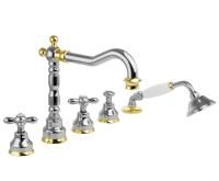 Смеситель на борт ванны Migliore Princeton Plus ML.PRP-8080 CrDo