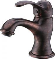 Смеситель для раковины Wasserkraft Isar 1303, темная бронза