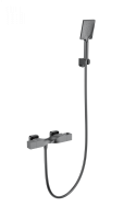 Смеситель для душа Wonzon & Woghand Twist WW-B2025-A-BGG с термостатом