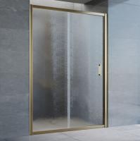 Душевая дверь в нишу Vegas Glass ZP 135 05 02 профиль бронза, стекло шиншилла
