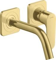 Смеситель для раковины Axor Citterio M 34113950 шлифованная медь