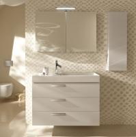 Мебель для ванной Jacob Delafon Rythmik 100 3 ящика белый блестящий лак