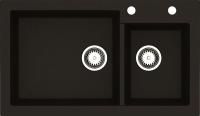 Мойка кухонная Reginox Amsterdam 25 3,5" black silvery