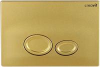 Кнопка смыва Creavit Drop GP2006.00 золото матовое