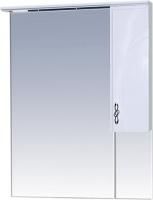 Зеркало-шкаф Misty Сицилия 65 R с подсветкой, белая эмаль