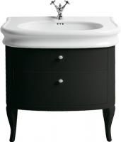 Тумба под раковину Simas Lante LAM90 черный глянцевый