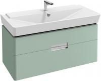 Тумба с раковиной Jacob Delafon Reve 100 оливковая, 2 ящика