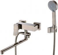 Смеситель для ванны Wasserkraft Exter 1602L универсальный, светлая бронза