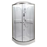 Душевая кабина DTO L 601 LED с подсветкой и гидромассажем