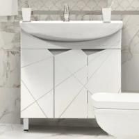 Тумба с раковиной Sanstar Практик Каскад 80