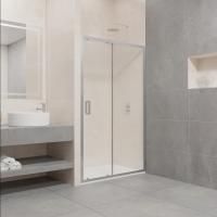 Душевая дверь в нишу RGW Passage PA-016 (1200-1230)х1950 профиль хром, стекло прозрачное