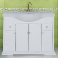 Тумба с раковиной Aquanet Лагуна 120