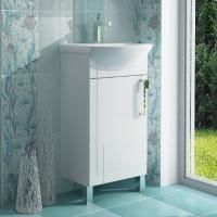 Тумба под раковину Triton Диана 45 L, 1 дверь, белая