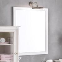 Зеркало Caprigo Альбион 80/100 Bianco Light Vintage без полки