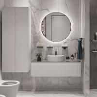 Мебель для ванной Laufen Sonar 4.0542.5.034.143.1 белая матовая, nero marquina