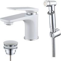 Смеситель для раковины Lemark Allegro LM5916CW с гигиеническим душем