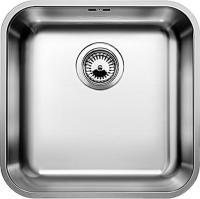 Мойка кухонная Blanco Supra 400 U сталь с клапаном