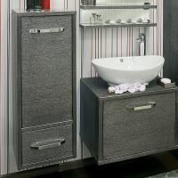 Тумба Sanflor Румба венге, патина серебро L