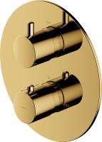 Смеситель для ванны Omnires Y Y1236ROGL золото, термостат