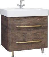 Тумба с раковиной Bellezza Олимпия 80 орех, напольная