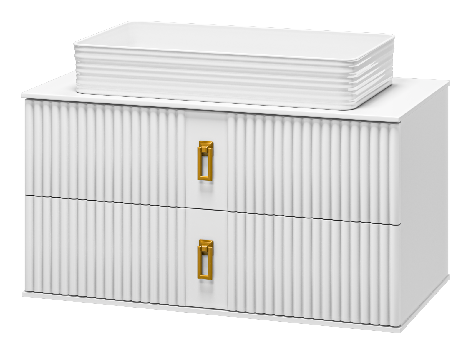 Тумба с раковиной Brevita Sevilla 90 подвесная