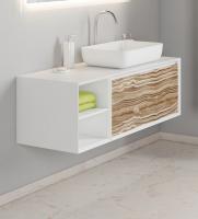 Тумба с раковиной Sanvit Стайл 120 R Дуб антик