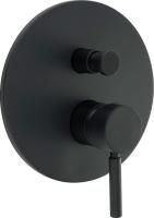 Смеситель для ванны Migliore Fortis 30464 с внутренней частью черный