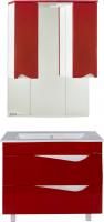 Мебель для ванной Bellezza Эйфория 105 красная