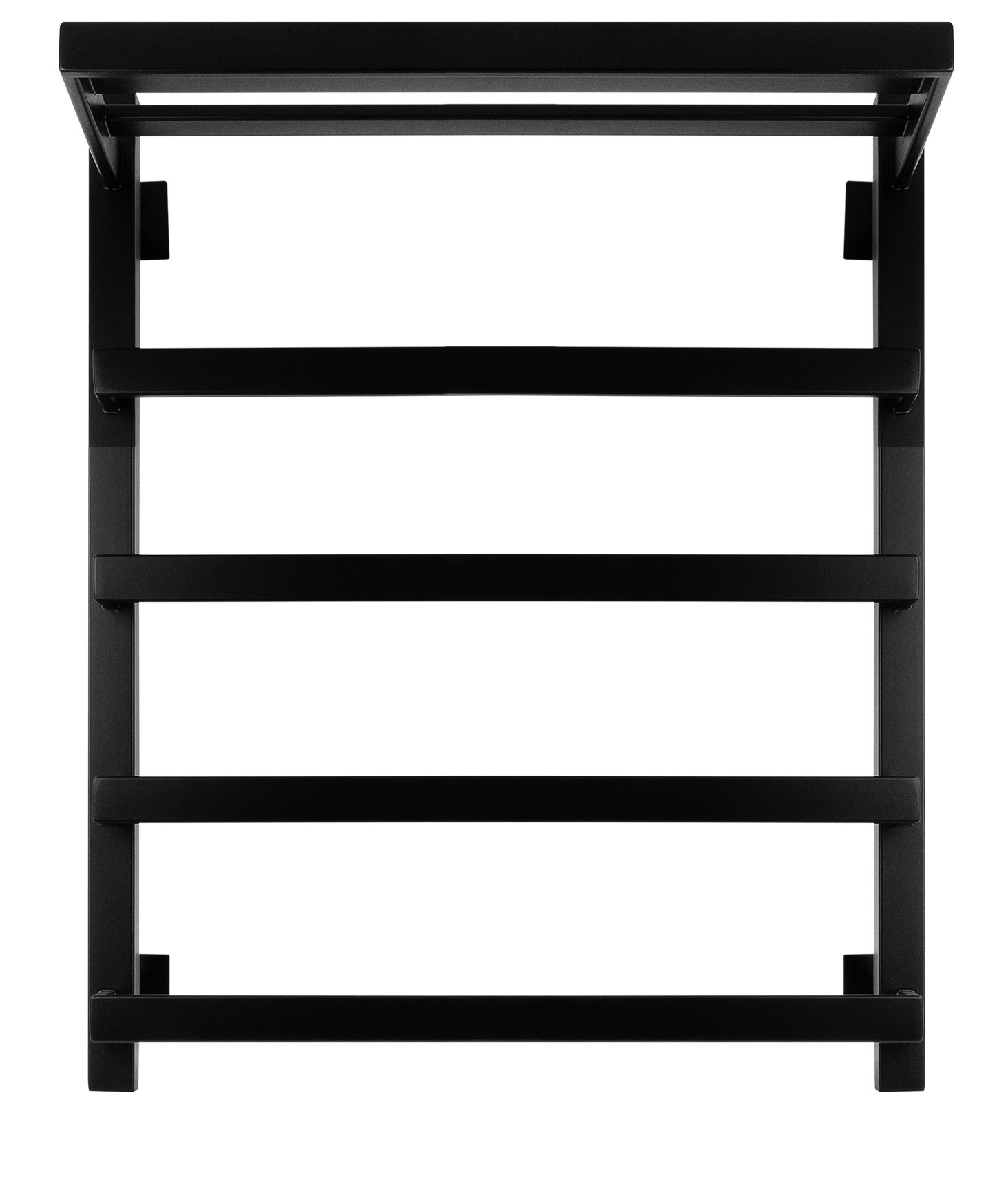 Полотенцесушитель электрический Secado Корсано 1 СП 60/60 R, черный матовый Полотенцесушитель электрический Secado Корсано 1 СП 60/60 R, черный матовый