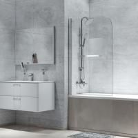 Шторка на ванну Iddis Ray RAY6CS9i90 90х140, профиль хром