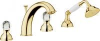Смеситель на борт ванны Webert Karenina KA730101010 золото