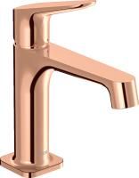 Смеситель для раковины Axor Citterio M 34017300 полированное красное золото