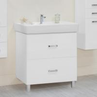 Тумба с раковиной Aquaton Америна Н 80 белая, напольная