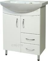 Тумба под раковину СанТа Элеганс 65 2 двери, 2 ящика