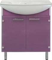 Тумба под раковину Misty Эмма 75 сиреневая