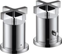 Смеситель на борт ванны Axor Citterio 39480000 термостат, хром