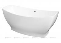 Ванна из искусственного камня Aquanet Sunset TC-S93 165x80 см. глянцевая