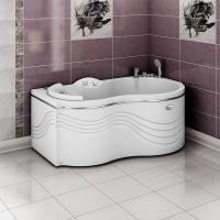 Акриловая ванна Radomir Паллада 170х100 см Luxe с гидромассажем